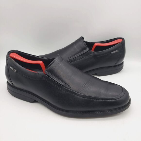 Mephisto Air-Jet Men's Loafers Size 11.5 Slip On Genuine Leather Dress Shoes - Picture 2 of 11
